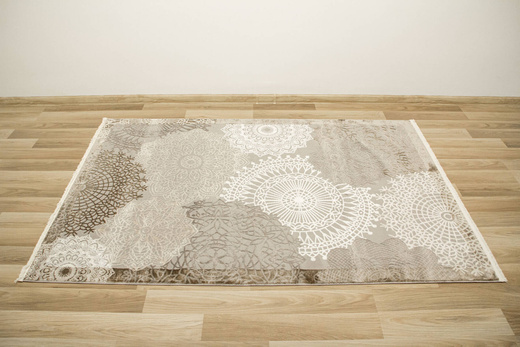 Dywan Oriental 4475 grey/vizon Beż Krem Rozety