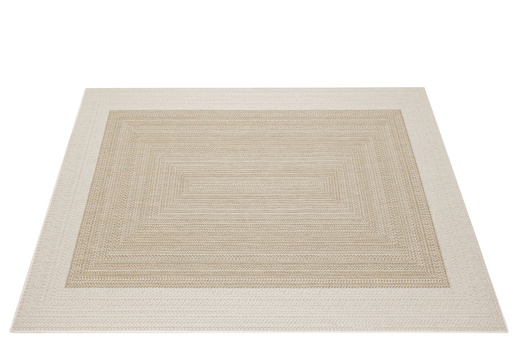 Dywan Dwustronny Sznurkowy Brussels 205830/10820 Jute Outdoor Ramki Beż Krem