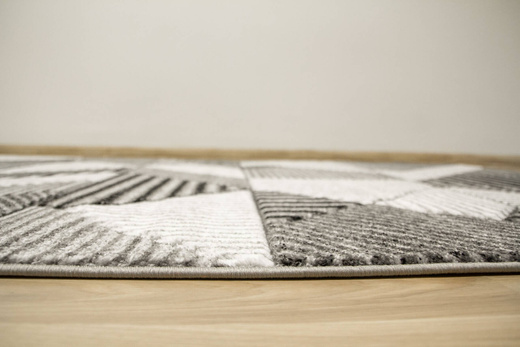 Dywan Amelia A632A grey/d.grey Szary Linie Paski Kreski