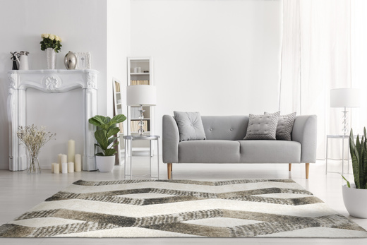 Dywan Shaggy California Y529G beige/vizion Brąz Krem