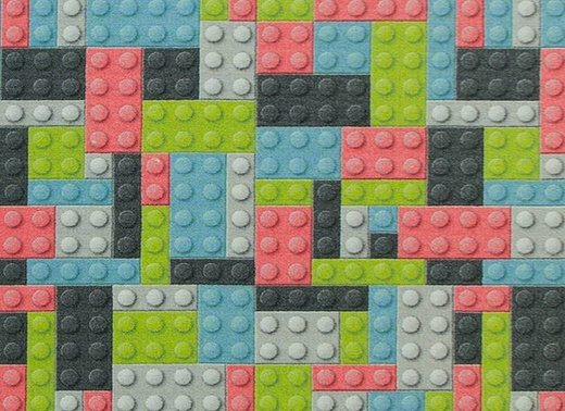 Dywan Klocki pastele