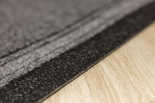 Chodnik Podgumowany Igłowany Sydney 25 Szary szerokość 80 cm