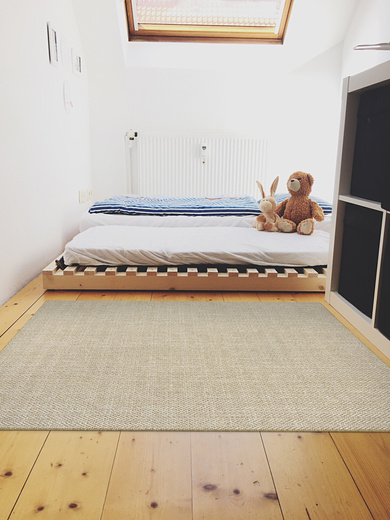 Dywan Sznurkowy Ella ST033A cream/cream Beż Krem Jodełka Outdoor