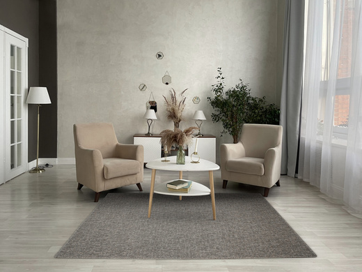 Dywan Alto 77 Melanż Ciemny Szary