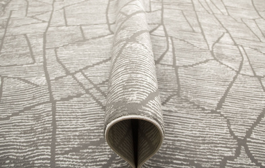 Dywan Opal F438A grey/cream Srebrzysty Szary Krem Tynk