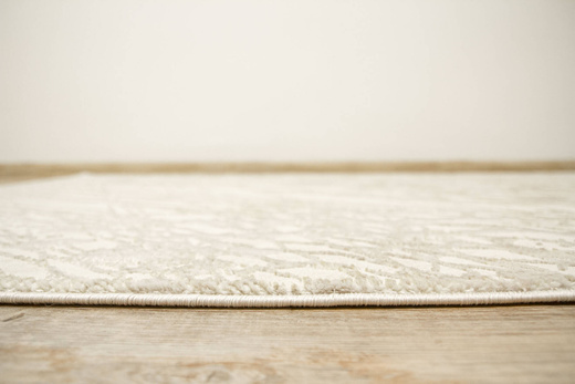 Lśniący Dywan Allora Plus F928A Cream/Cream Krem Marmur Ramka