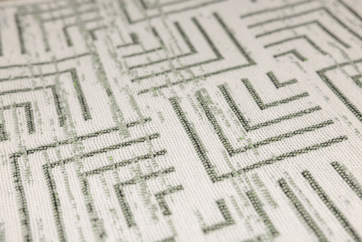 Dwustronny Dywanik Chodniczek Orient 40x70 1 Green Zieleń Krem