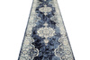 Chodnik Victoria 7094A l.blue/cream Ornament Niebieski Krem szerokość 80 cm