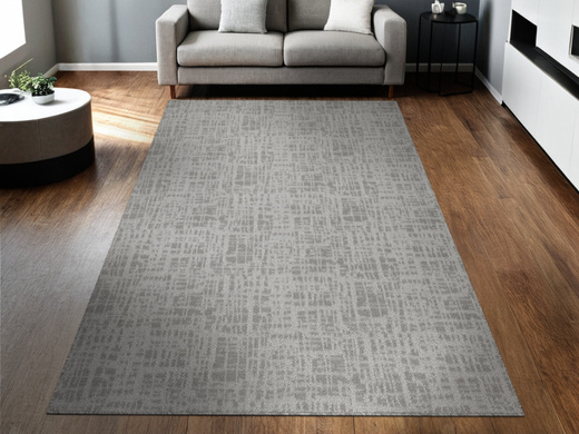 Wykładzina Pętelkowa Traffic 71 Szary Kratka Melanż szerokość 4 m