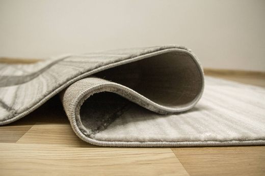 Dywan Felix 9253A l.grey/white Lśniący Marmur Szary Krem Srebrny