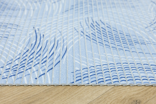 Mata Łazienkowa 88A Niebieski szerokość 65 cm
