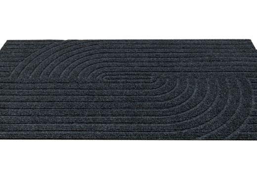 Wycieraczka Antypoślizgowa Tłoczona T-008 Grafit Geometria