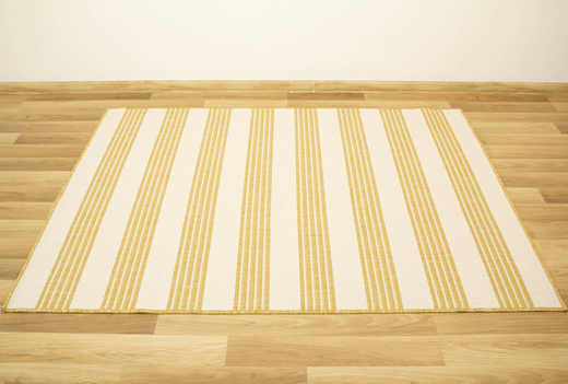 Dywan Dwustronny Sznurkowy Brussels 205617/10710 ochre musztardowy Outdoor