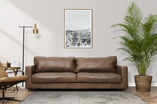 Dywan Nantes NT211A Vizon/Vizon Szarobeżowy Krem Ornament