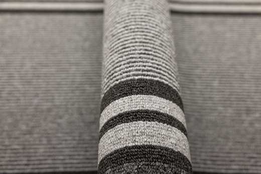 Chodnik Colorado 5428 Szary Antracyt Pasy szerokość 67 cm