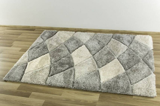 Dywan California Shaggy P428B grey/beige