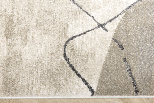 Dywan Daisy Carving 6104A cream/light be Krem Beż Szary Marmur