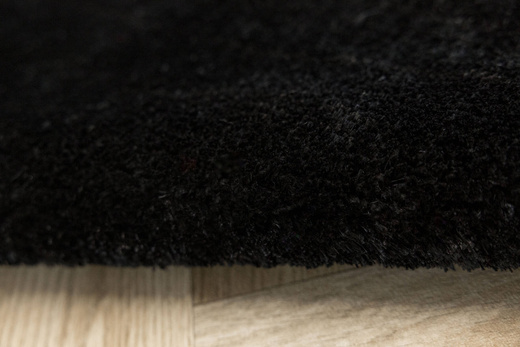 Dywan Shaggy Antypoślizgowy Malmo Czarny