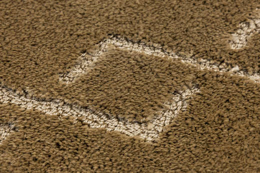 Dywanik Łazienkowy Antypoślizgowy Moreno Beige Beż Romby