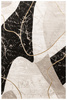Dywan Kashmir KR205S Black/Vizon Marmur Czarny Złoty