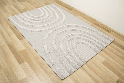 Dywan Amigo 0F572A grey Srebrzysto Szary