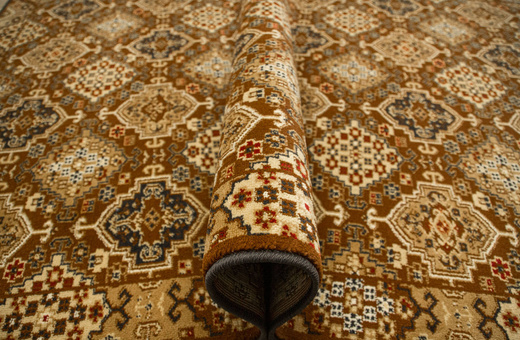 Dywan Ornamentowy Agnella Standard Ines Jasny Brąz