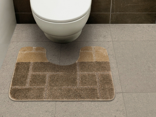 Komplet 2-częściowy Łazienkowy Teramo Beige Beż Brąz