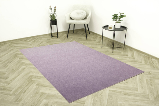 Dywan Ultimate-Twist 113 Fiolet Lila na filcu