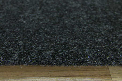 Wykładzina lindau 50 czarny szerokość 4 m