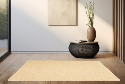 Dywan Shaggy Antypoślizgowy Malmo Beż