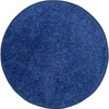 Okrągły Dywan Mabelie 817 Jeansowy Niebieski