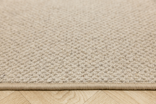 Wełniany Dywan Pętelkowy Clanton 274 ab Krem Gruby Splot