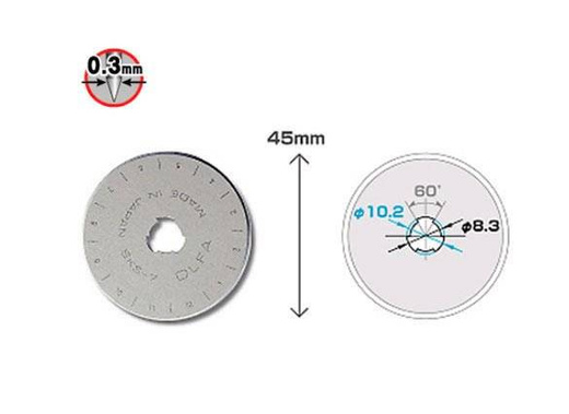 Ostrza krążkowe olfa RB45-10