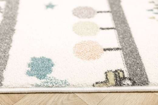 Dywan Dziecięcy Lima 9376A cream/l.grey Uliczki Krem Szary
