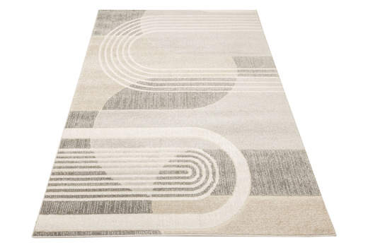 Dywan Matara N969A l.grey/m.grey Beż Krem Szary Kaszmir Geometria