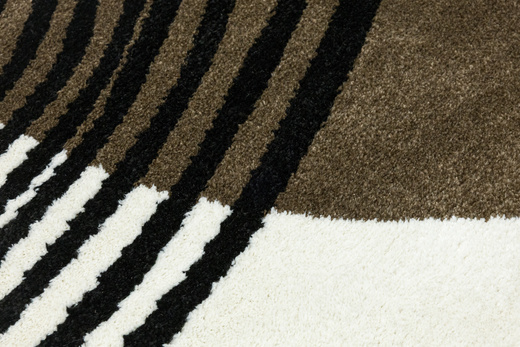 Dywan Clara 02923A cream/brown Brąz Krem Abstrakcja