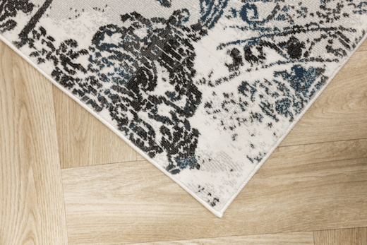 Dywan Argent 14721 U11 Blue Krem Szery Niebieski Ornament