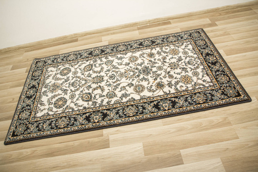 Wełniany Dywan Isfahan Anafi Granat