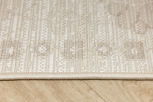 Dywan Sznurkowy Haga 03764A vizon/cream Krem Beż Ecru Ornament Outdoor