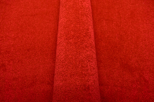 Dywan Carousel 22 NSF Guma Czerwony Antypoślizgowy