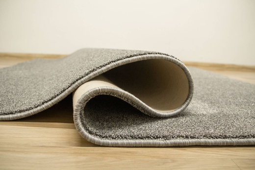 Luksusowy Dywan Saffron 77 Szary Srebrny Melanż