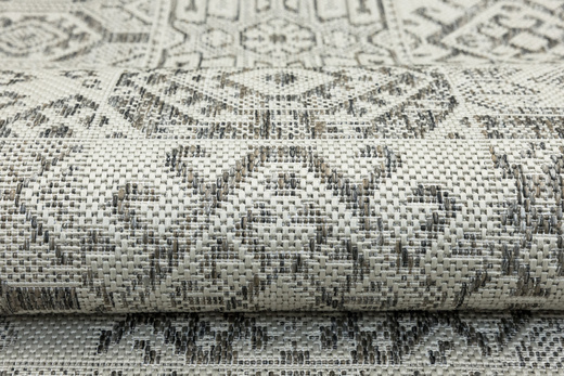 Antypoślizgowy Dywan FLEX 19636/P19 Kem Beż Patchwork