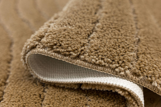 Dywanik Łazienkowy Antypoślizgowy Sara Beige Beż Fale