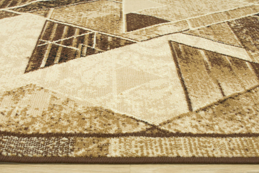 Dywan Gold 417/12 brąz beż