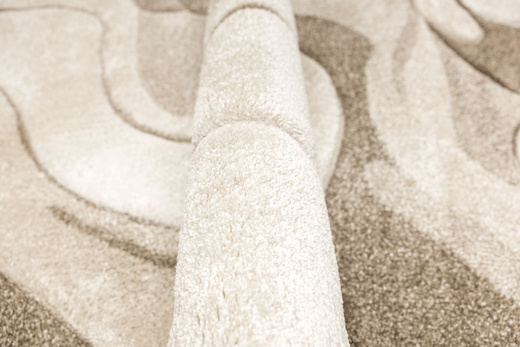 Dywan Kandy N415A l.beige/white Beż Brąz Fle Fryz