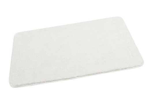 Dywanik Łazienkowy Antypoślizgowy Malmo Biały Shaggy