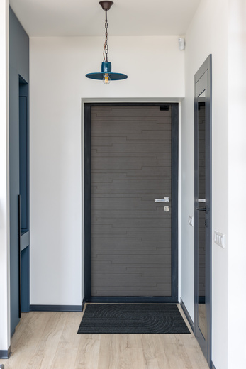 Wycieraczka Antypoślizgowa Tłoczona T-008 Grafit Geometria