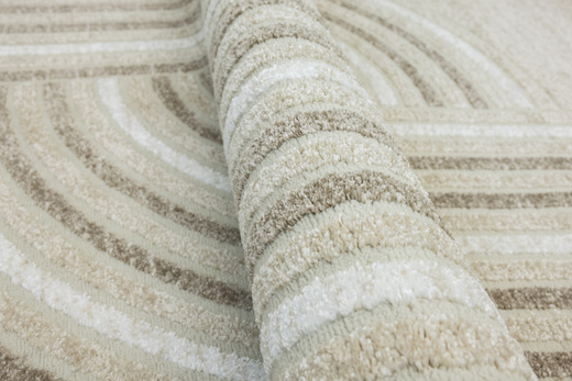 Dywan Matara P138A l.beige/m.beig Beż Krem Geometria