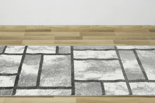 Chodnik Lima 9553A cr/l.g Szary Kremowy szerokość 70 cm