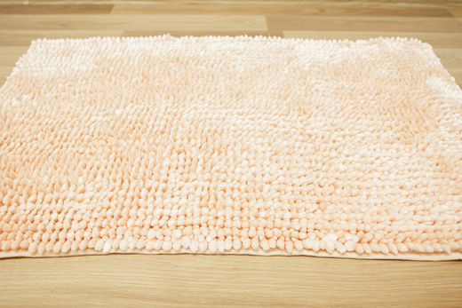 Antypoślizgowy Dywanik Łazienkowy Shiny Chenille Róż